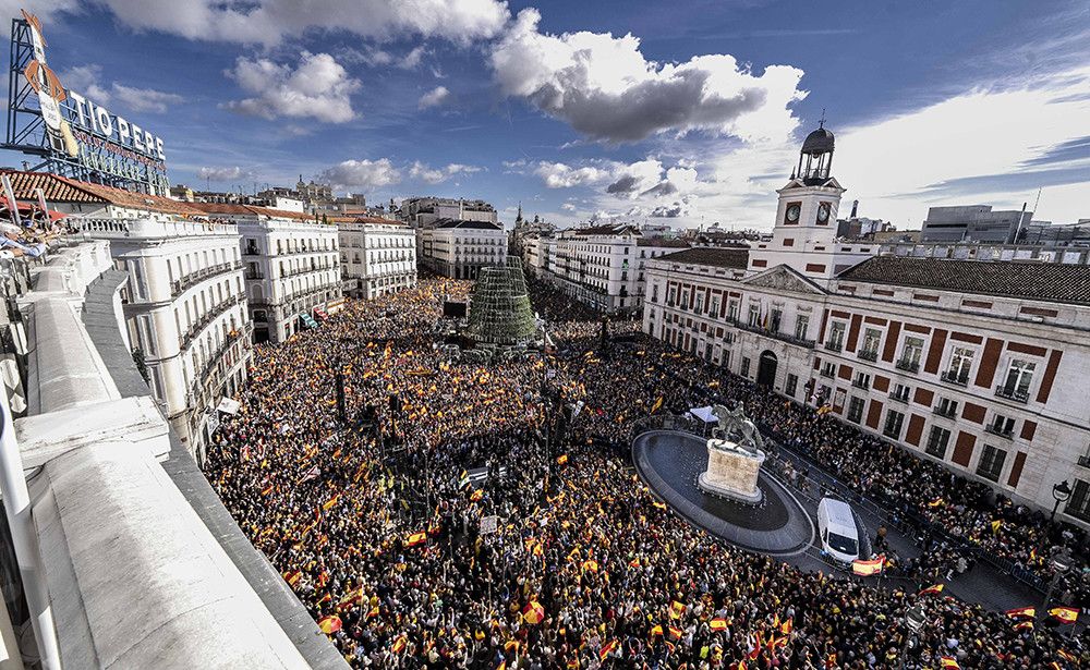El PP califica de "histórica" la movilización nacional celebrada ayer contra la aministía