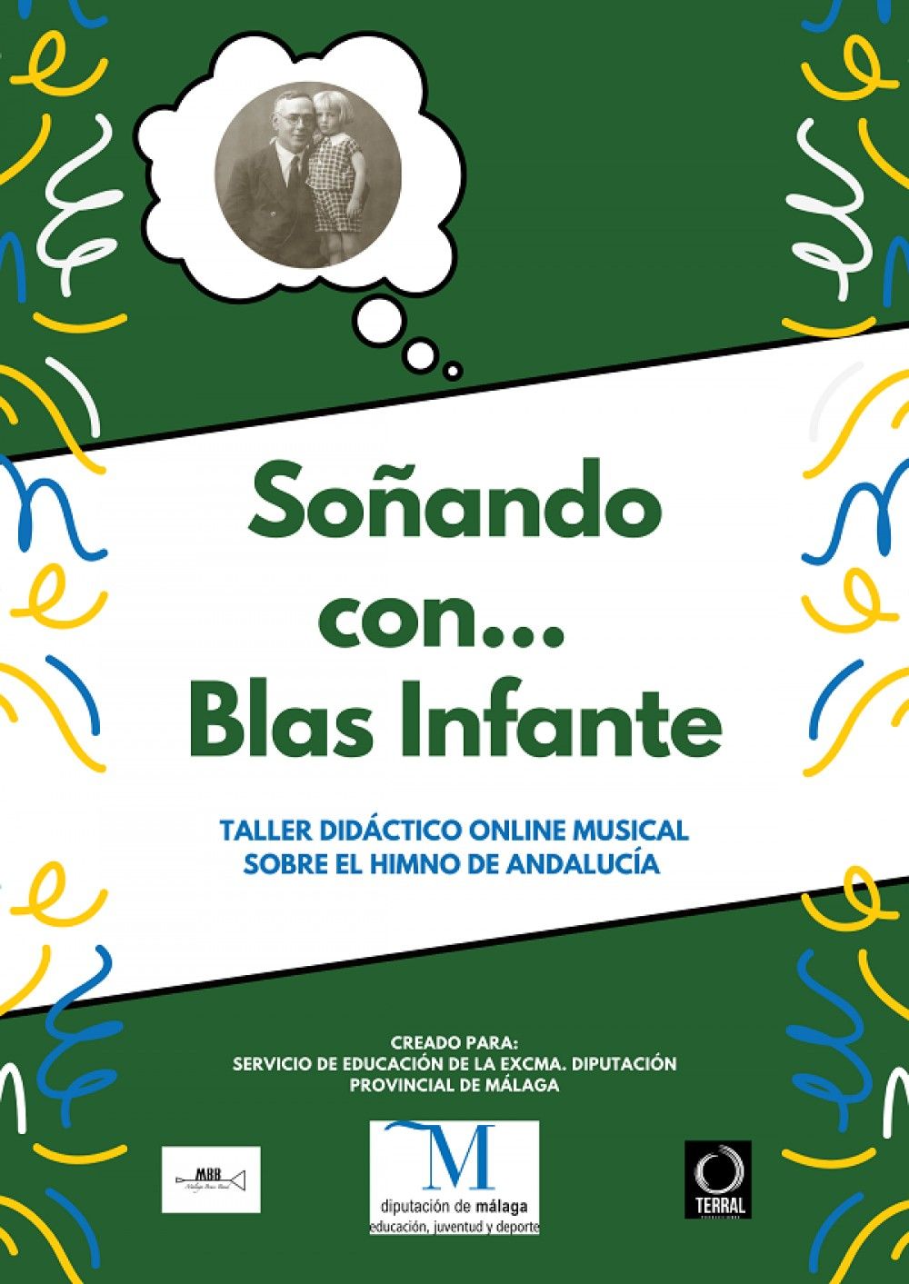 La Diputación diseña actividades "online" para que los colegios celebren el Día de Andalucía