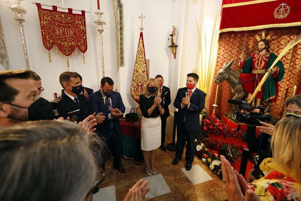 Actos en honor a la Pollinica en el Domingo de Ramos de Marbella
