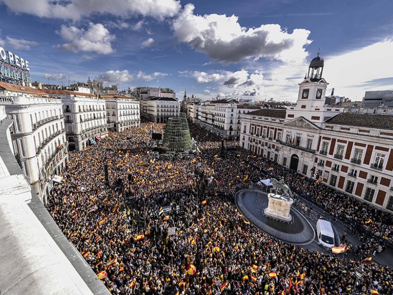 El PP califica de "histórica" la movilización nacional celebrada ayer contra la aministía