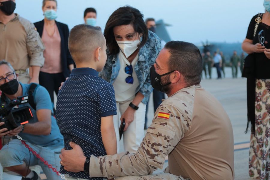 Aterrizan en Zaragoza los dos últimos A400M procedentes de Kabul