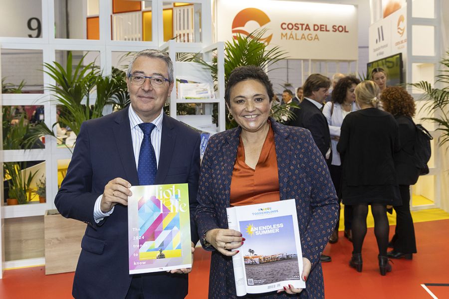 La mejora de la conectividad desde Reino Unido a la Costa del Sol en los próximos tres meses, con un aumento de un 14,4% de plazas aéreas, clave en la primera jornada de la WTM