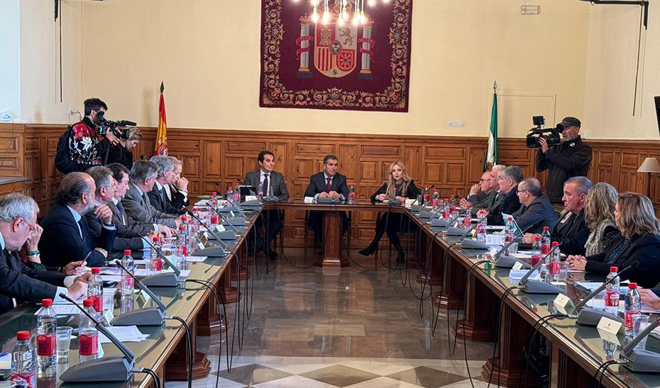José Antonio Nieto ha asistido en Granada al último Pleno del año del Tribunal Superior de Justicia de Andalucía (TSJA). / J. Andalucía