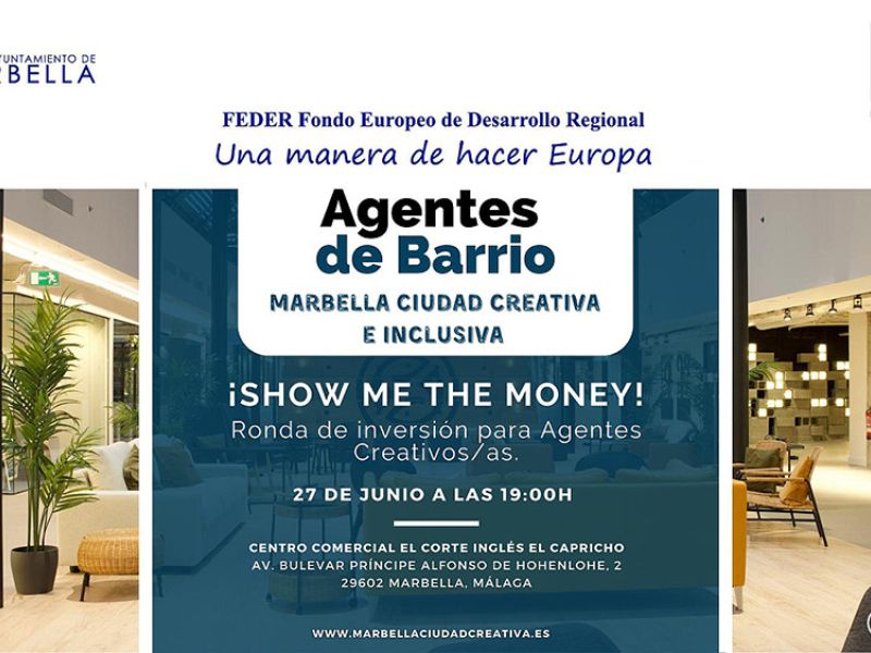 El Ayuntamiento, en el marco del programa Marbella ciudad creativa e inclusiva’, impulsa un evento para el mecenazgo de propuestas culturales