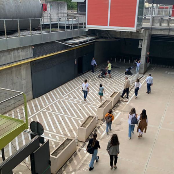 El festival internacional de arquitectura Open House incluye la Ciudad de la Justicia en Palmas Altas en sus visitas a edificios emblemáticos