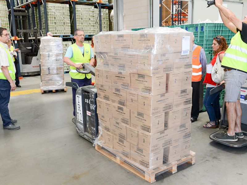 Agricultura distribuye cerca de 15 millones de kilos de alimentos entre las personas más desfavorecidas