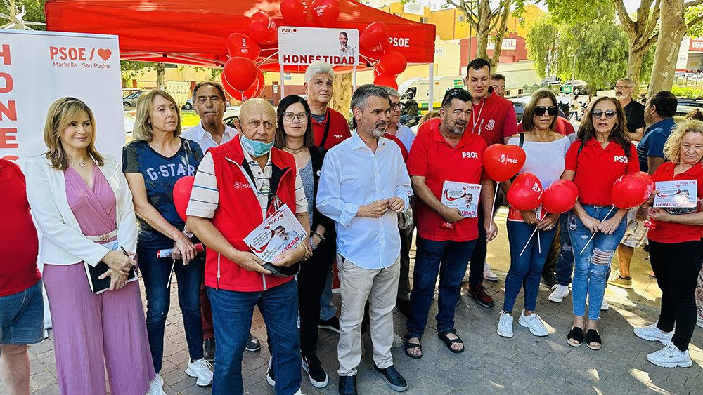 El PSOE centra su programa de campaña en vivienda, plan de aparcamientos, deportes y gestión pública
