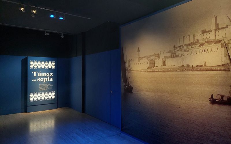 El Museo Arqueológico Nacional expone un excepcional conjunto de fotografías tomadas en Túnez en el siglo XIX