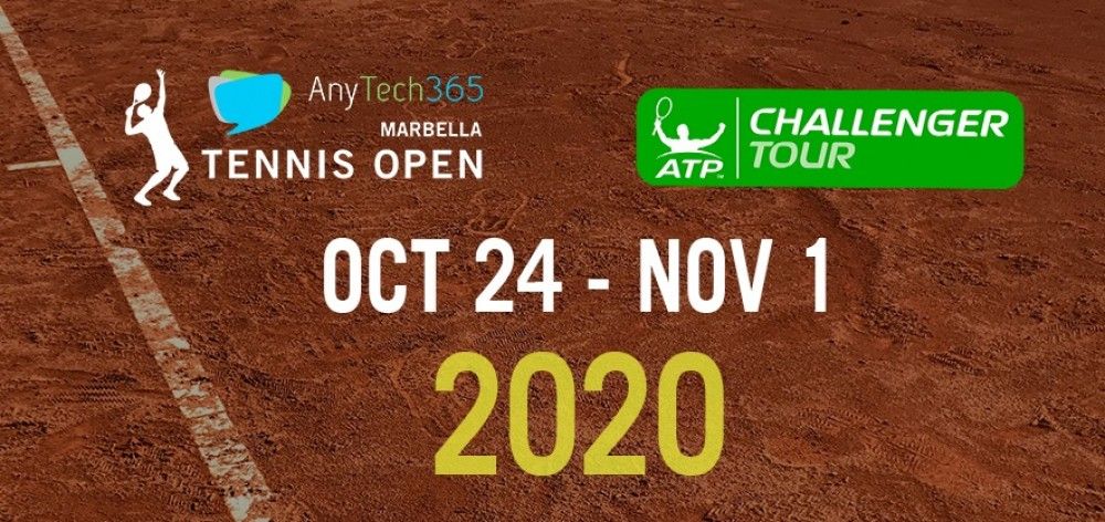 El AnyTech365 Marbella Tennis Open 2020 se jugará en octubre