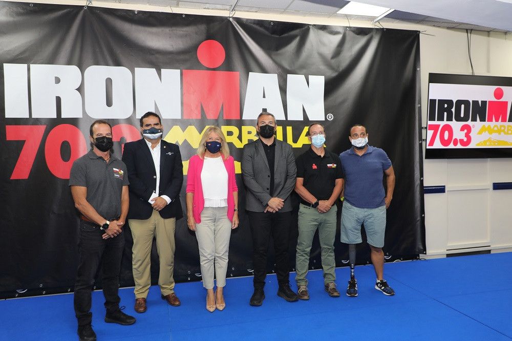 Presentado el Ironman 70.3, que congregará el próximo domingo en la ciudad a 1.300 triatletas de más de 60 países