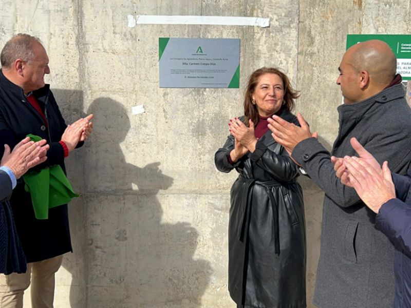 Inauguradas las obras de abastecimiento de agua del Almanzora, que aportarán 1,3 hectómetros cúbicos más