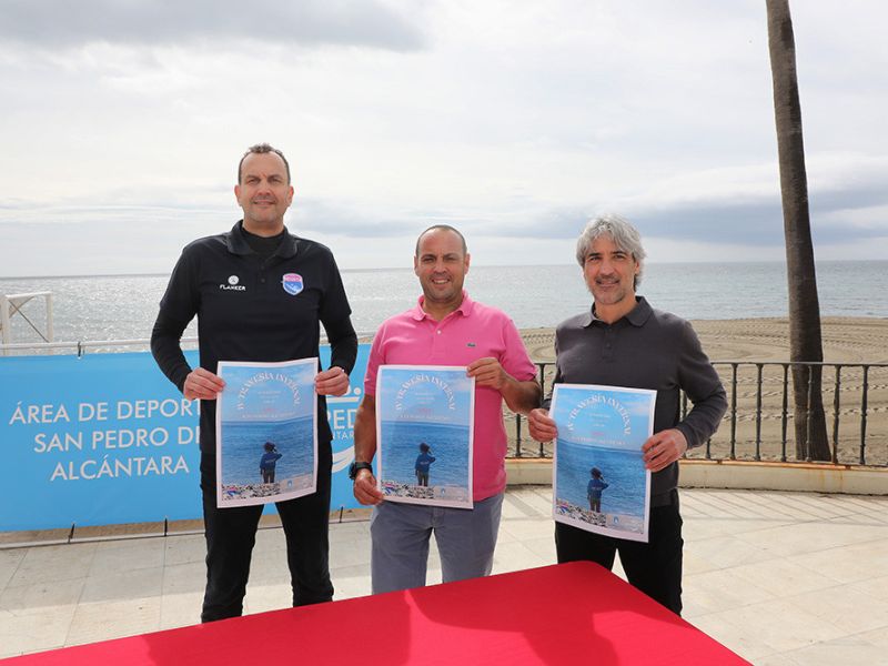 El Ayuntamiento organiza la cuarta edición de la Travesía a Nado Invernal, que se celebrará el 19 de marzo en la playa sampedreña de La Salida