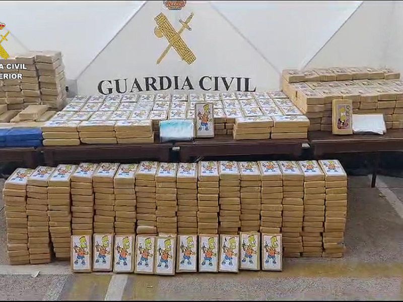 Incautados 600 kilos de cocaína ocultos en un contenedor en un polígono de Quart de Poblet (Valencia)