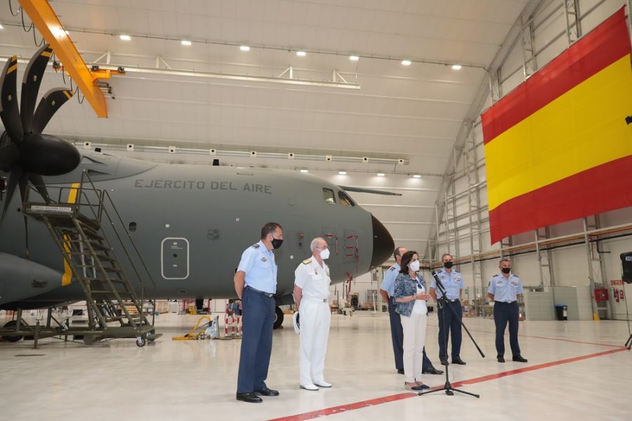 Aterrizan en Zaragoza los dos últimos A400M procedentes de Kabul