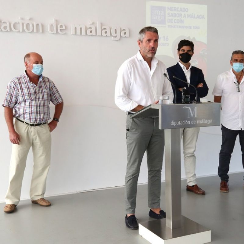 Coín acogerá este fin de semana el Mercado Sabor a Málaga Tomate Huevo Toro