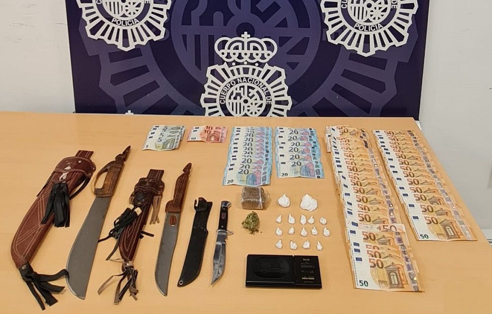 Detenido en Málaga cuando distribuía cocaína en las inmediaciones de una iglesia mediante el sistema conocido como “telecoca”