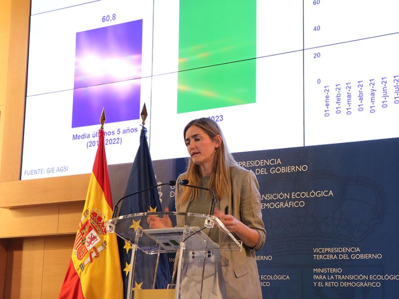 La demanda nacional de gas natural cae un 21% con relación a los últimos cinco años