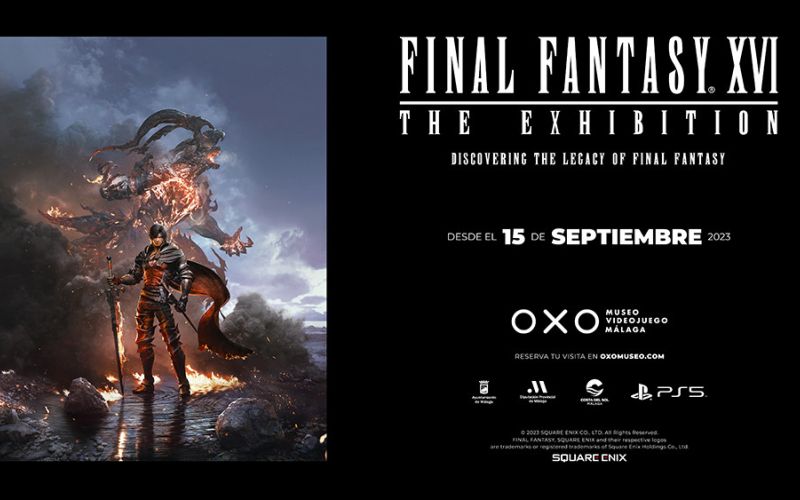 OXO Museo del Videojuego acogerá una exposición única sobre Final Fantasy, una saga de culto que ha vendido más de 180 millones de copias desde 1987