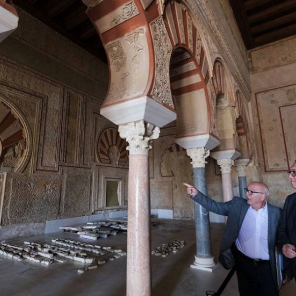 El Salón Rico de Medina Azahara estará "abierto por obras" a partir del próximo domingo, 1 de octubre