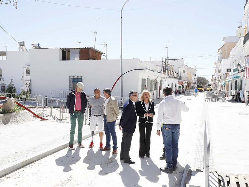El Ayuntamiento comienza la remodelación integral de la calle José Echegaray
