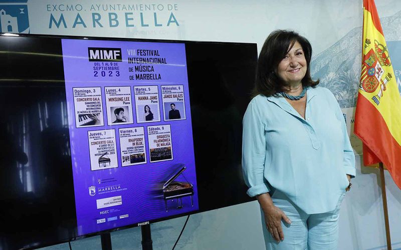 El VIII Festival Internacional de Música de Marbella se celebrará del 1 al 9 de septiembre con un programa que incluirá conciertos clásicos, masterclass y el concurso para jóvenes talentos