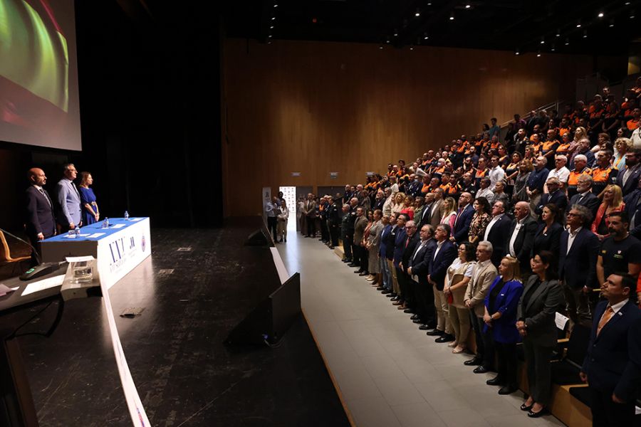 La Diputación celebra los 25 años del Servicio de Protección Civil con un reconocimiento a las 22 agrupaciones que ya existían en 1997