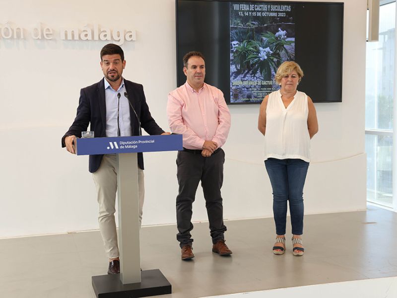 Casarabonela vuelve a convertirse en cita obligada para los amantes de los cactus y suculentas