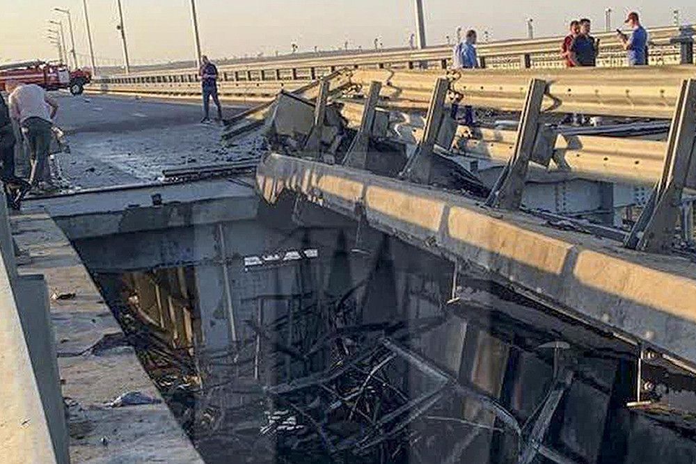 Rusia acusa a EEUU y a Reino Unido de estar implicados en el ataque al puente de Crimea