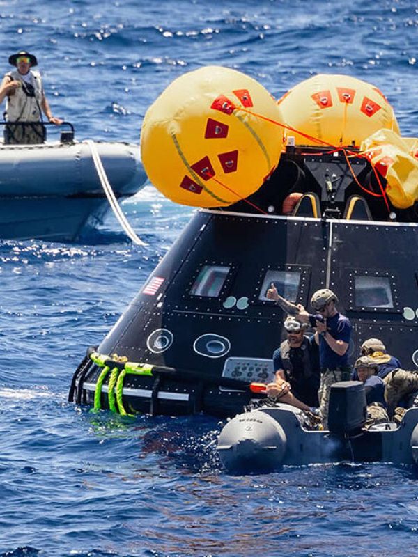 El equipo de Búsqueda y Rescate se prepara para el regreso seguro de la tripulación Artemis II