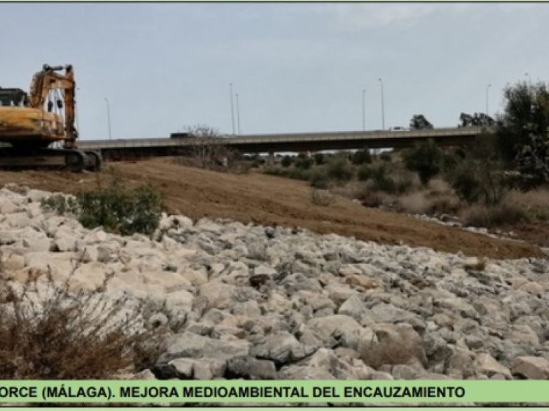 La Junta de Andalucía inicia con 2 millones de euros la mejora de cauces en 56 ríos malagueños