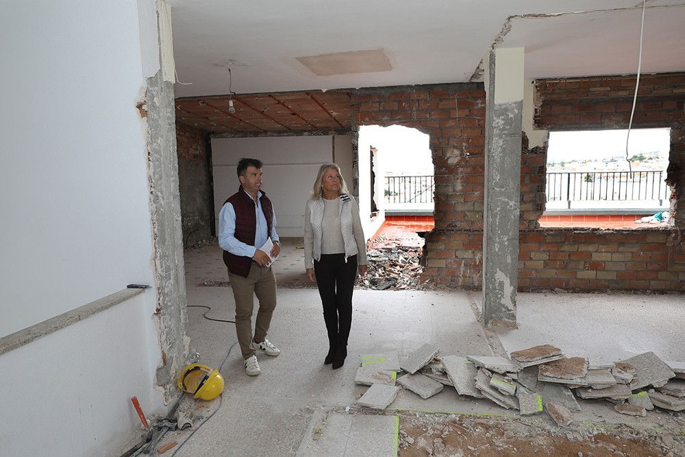 El Ayuntamiento finalizará en el plazo de un año la obra que transformará la antigua Escuela Oficial de Idiomas en un edificio con 18 apartamentos de alquiler para jóvenes