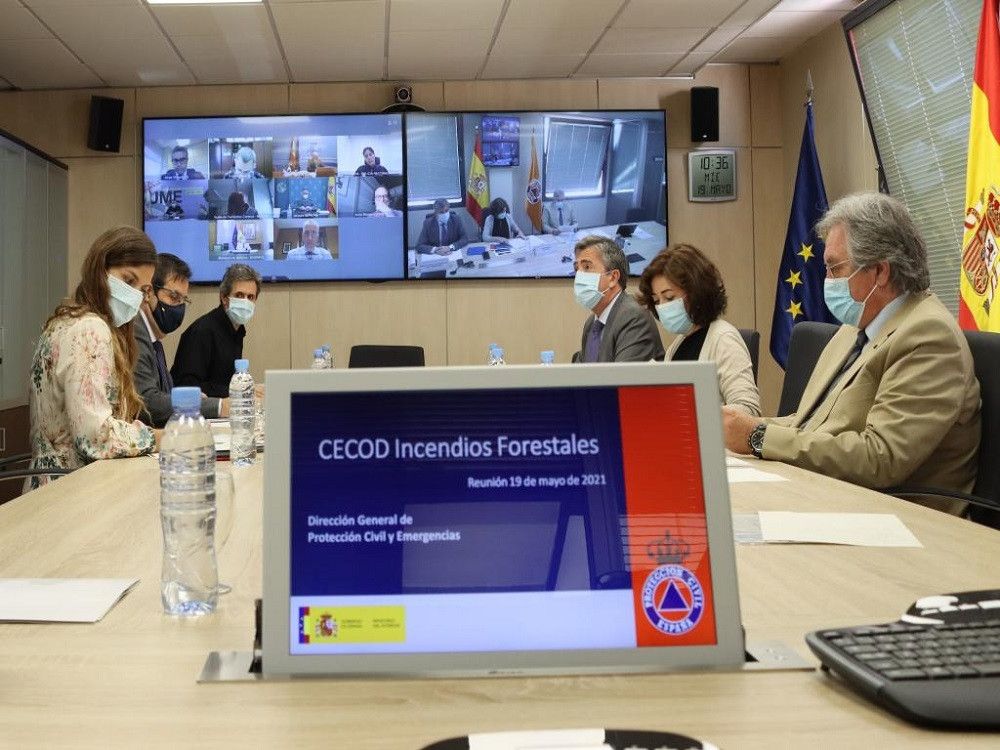 El Comité Estatal de Coordinación y Dirección contra Incendios Forestales analiza el dispositivo preparado para la Campaña 2021