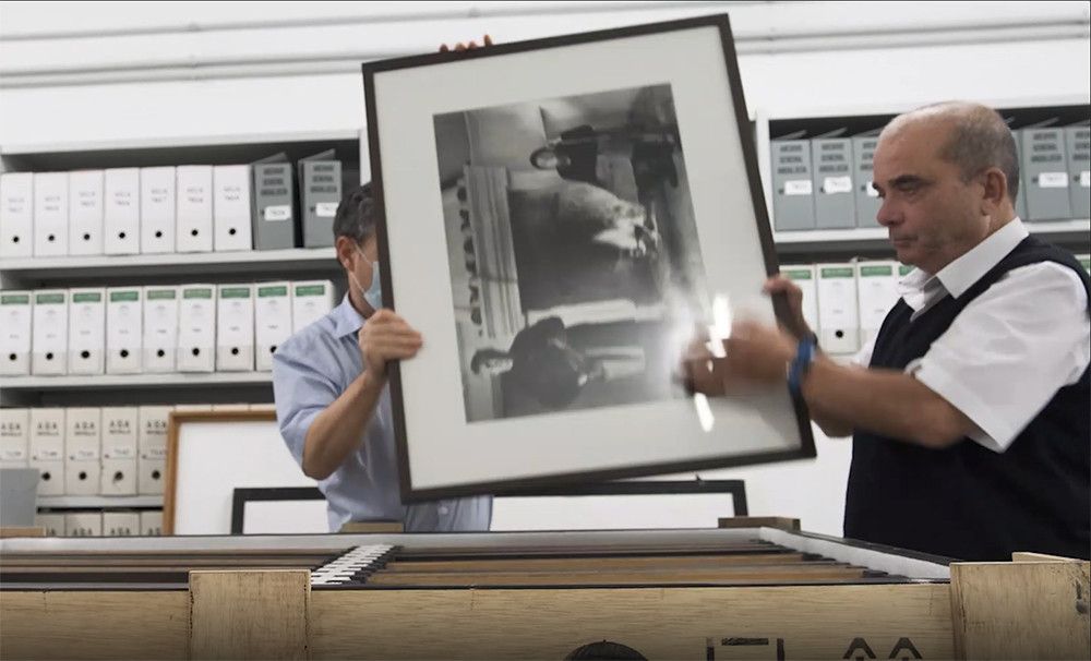 El Archivo General de Andalucía recibe la colección fotográfica de Atín Aya para su tutela y divulgación