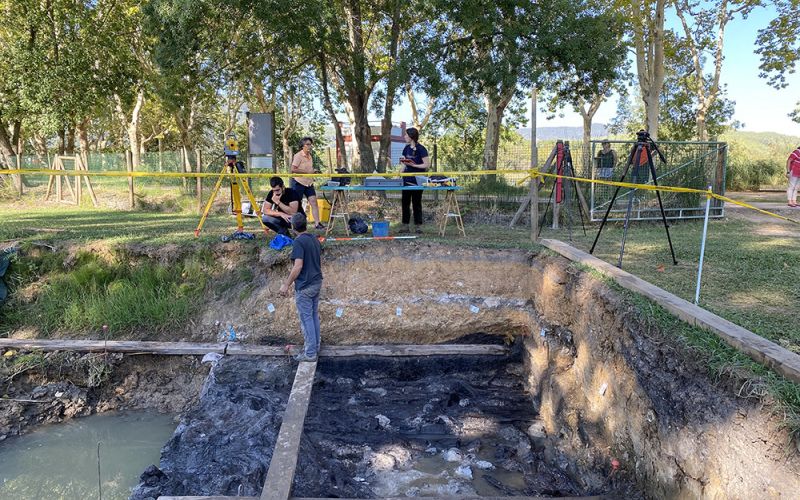 Documentan en La Draga (Girona) restos de cabañas de 7.300 años de antigüedad en un estado de conservación excepcional