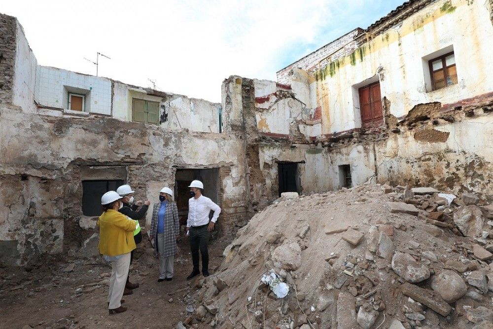 Nuevo paso para la ampliación del Museo del Grabado con la demolición interna y estabilización del inmueble anexo