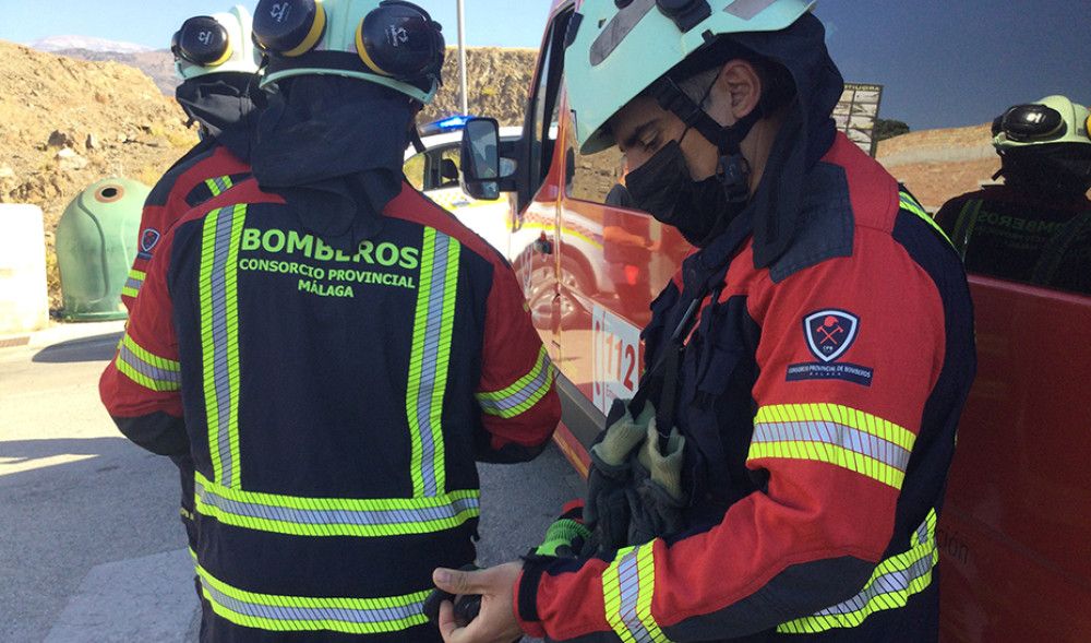 Afectadas dos mujeres tras el incendio de una vivienda en Marbella