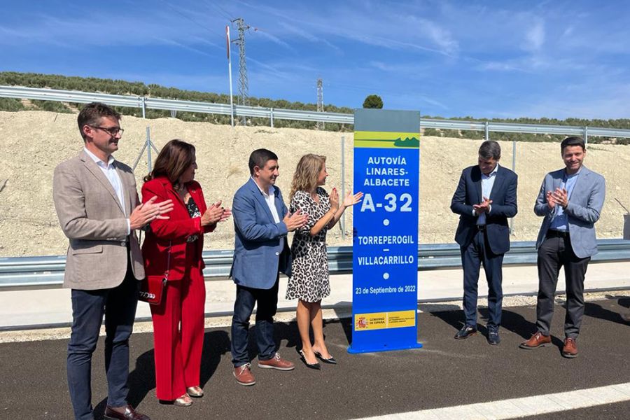La autovía A-32 contará con 88 kilómetros en servicio entre Bailén y Albacete antes de fin de año