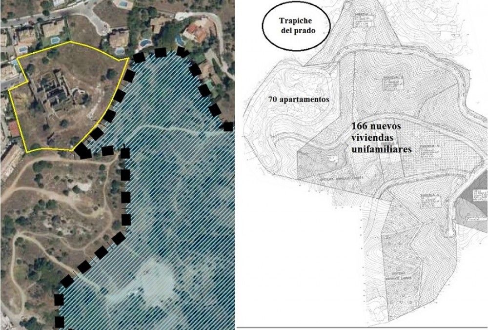 Marbella Activa presenta alegaciones contra un proyecto para construir 166 chalets en la zona del Trapiche