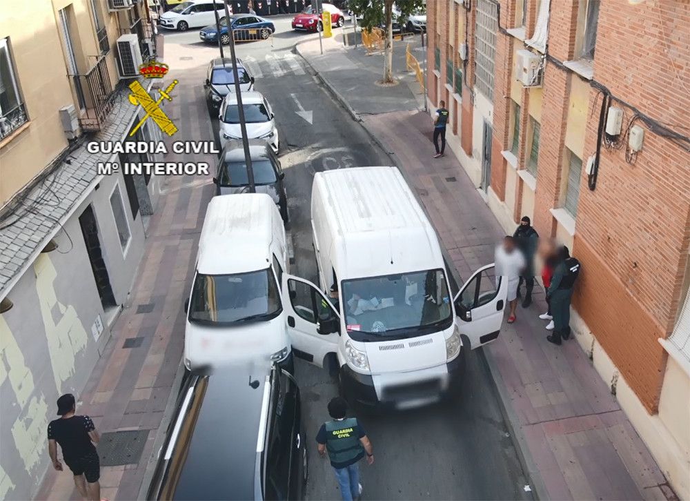 Desarticulada una organización criminal por el robo de más de 15 toneladas de cable de cobre