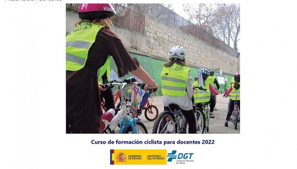 La DGT ofrece cursos de formación ciclista para docentes