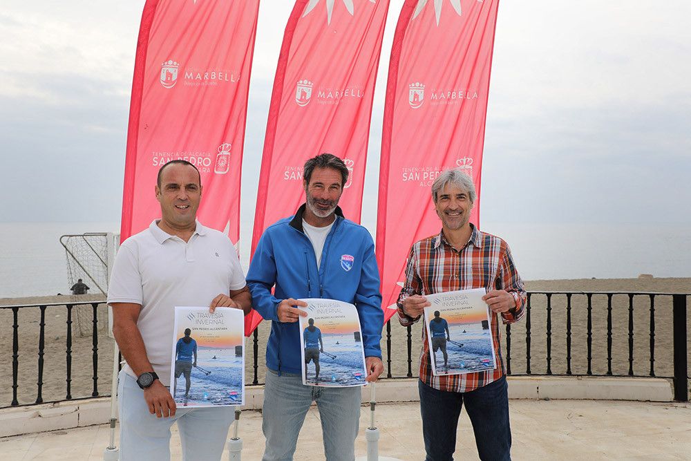 La III Travesía Invernal San Pedro Alcántara reunirá a más de un centenar de nadadores el próximo 27 de noviembre en la playa de La Salida