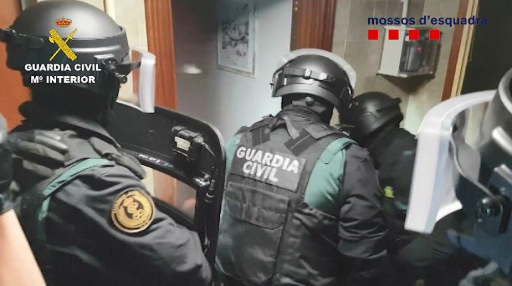 Desarticulada una red delictiva dedicada al blanqueo de capitales procedentes del narcotráfico y del tráfico de armas