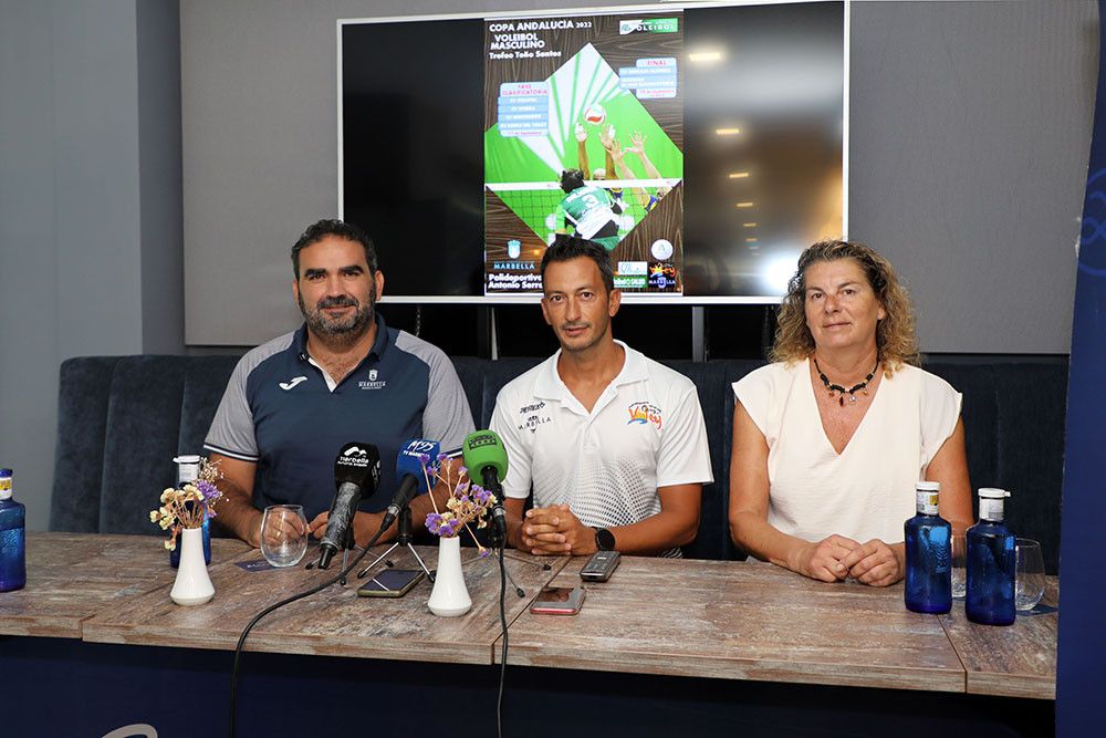 La Copa de Andalucía de Voleibol se celebrará los días 17 y 18 de septiembre en el Polideportivo Antonio Serrano Lima de Marbella