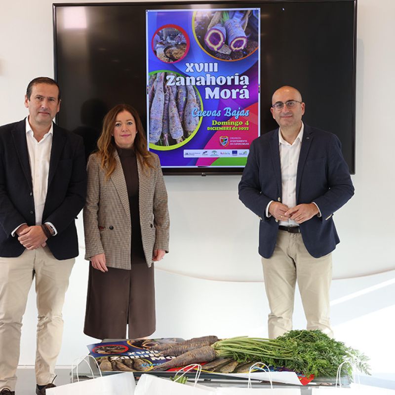 Cuevas Bajas celebra este domingo su XVIII edición de la Fiesta de la Zanahoria Morá