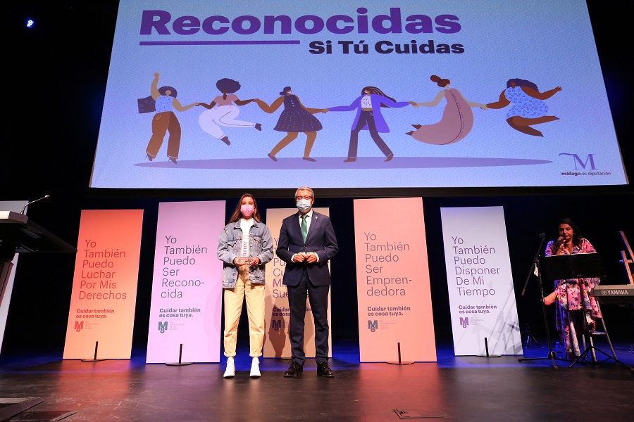 La Diputación premia en la gala Reconocidas 2021 a veinte mujeres y entidades que impulsan la igualdad de género en la provincia