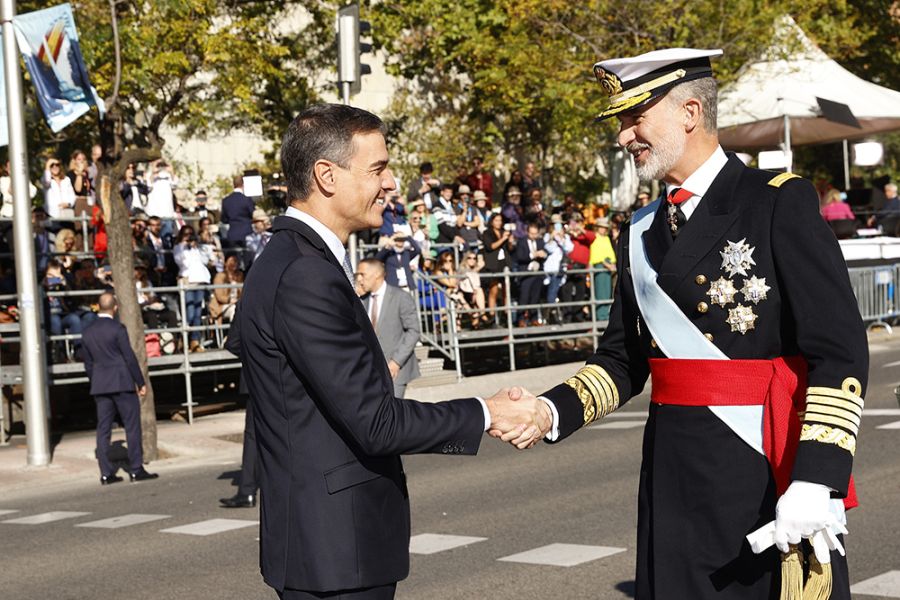 Los reyes han presidido el desfile por el Día de la Fiesta Nacional