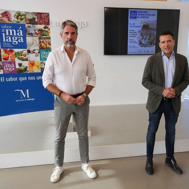 Sabor a Málaga lleva por primera vez a El Morche su tradicional mercado de productos autóctonos de la provincia
