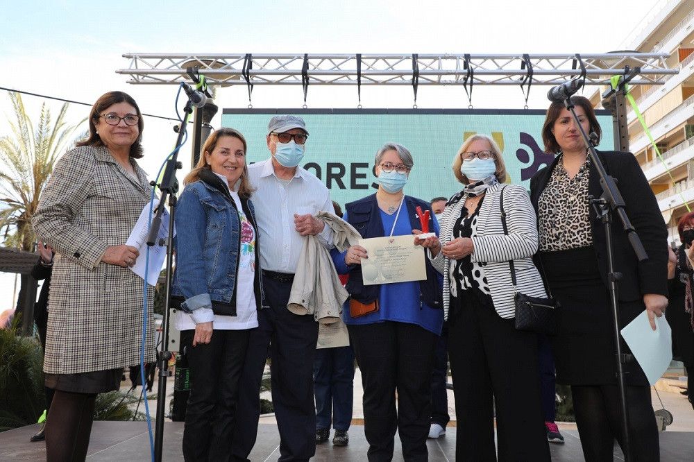 Daniel de Landaluce, Isabel Pablos y el programa Faro de Marbella Voluntaria, Premios Solidarios 2022