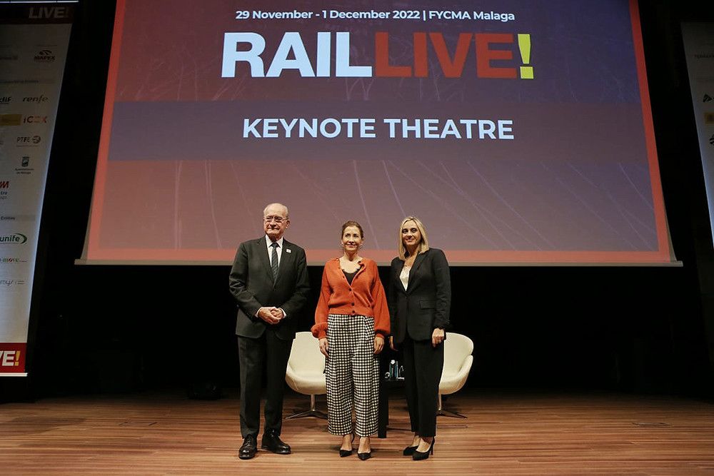 La feria Rail Live! del ferrocarril reúne en Málaga a los principales actores nacionales e internacionales del sector ferroviario