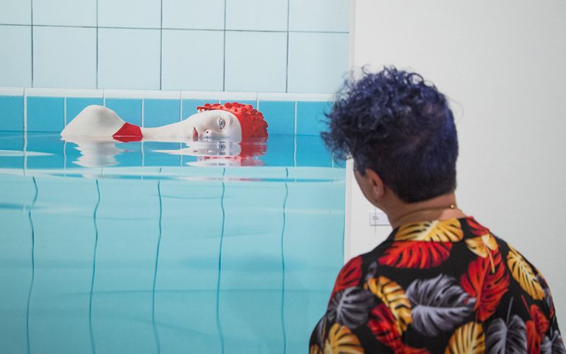 Más de 8.200 personas han visitado la exposición This is my swim lane’ de Maria Svarbova en La Térmica